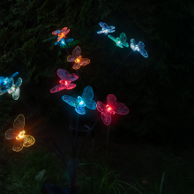 Lampki solarne BUTTERFLY